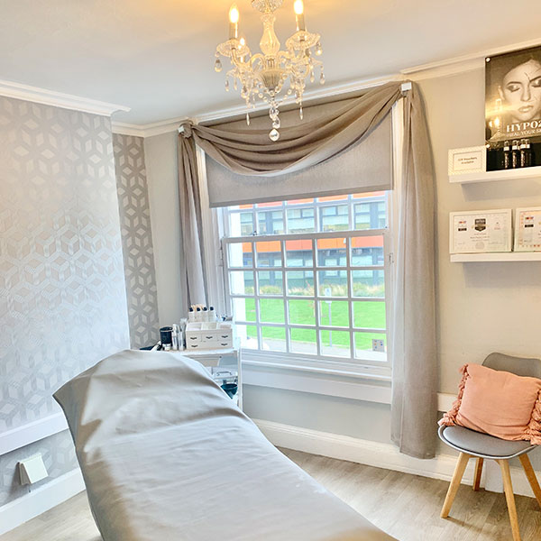 Beauty treatment room in Wrexham